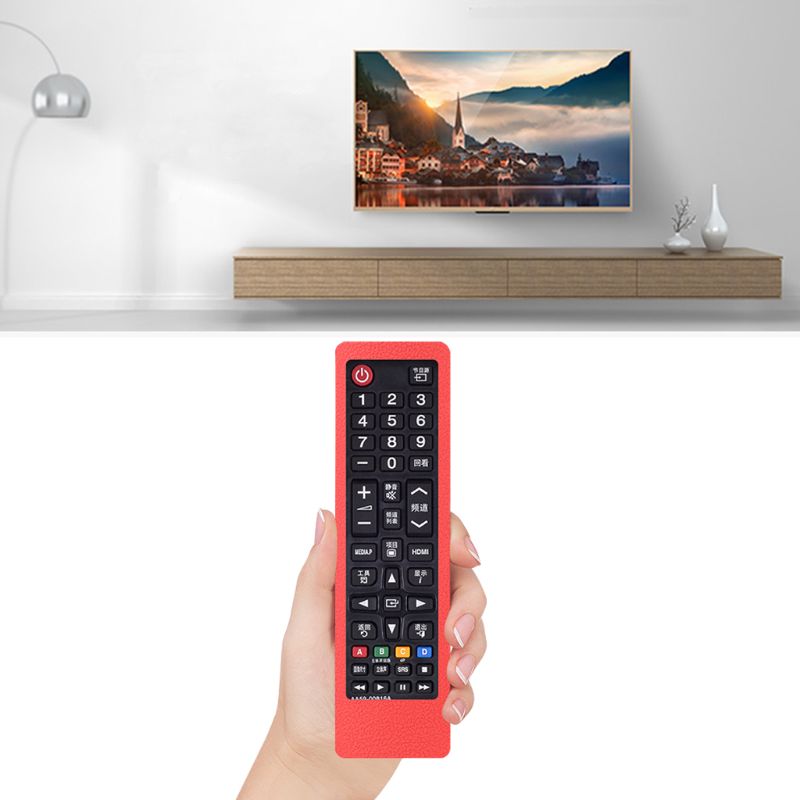 Remote Control Case Controller Silicone Cover Shockproof Protector Washable Skin for Samsung AA59-00816A LED LCD 3D HD TV