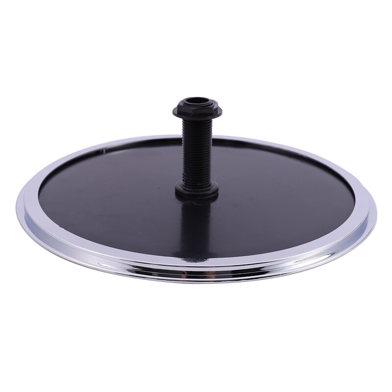 1Pcs 25Cm Plastic Ronde Vorm Neerslag Aangedreven Douche Top Douche Dak Hoofd Nozzle Cabine Accessoires