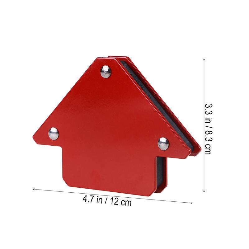 Magnetic Welding Holder Up To 25lb Strength Strong Magnets Arrow Shape for Multiple Angles for Welding Soldering and Assembly