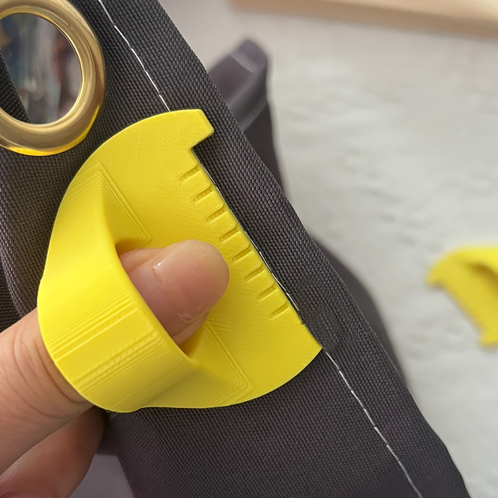 Outil de couture imprimé en 3D Easy-Grip pour débutants et personnes âgées – Aide à la couture manuelle en plastique d'espacement de 4 mm, empêche les points de saut: S / vert clair