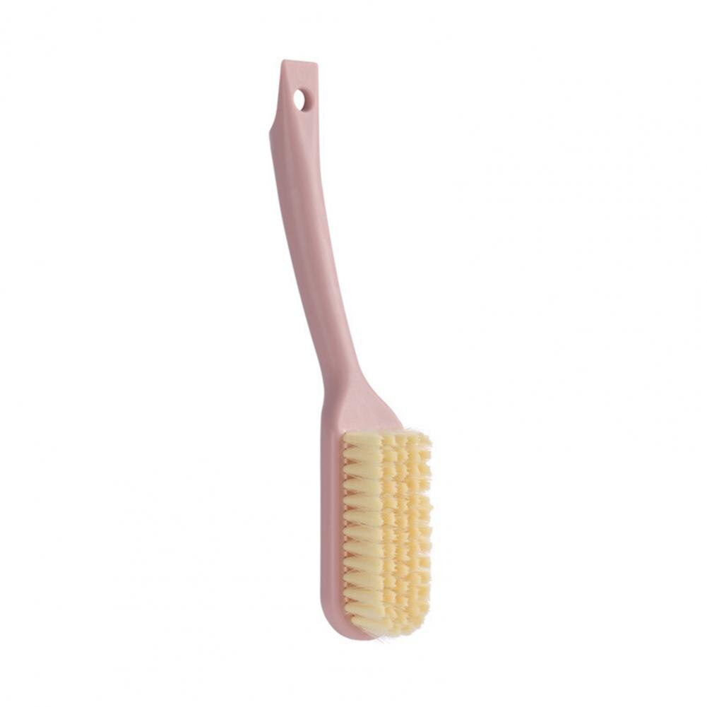 Cleaning Brush Good Sneaker Cleaner Brush Scrubbing Supplies Hanging Hole Comfortable to Grip Sneaker Brush:  Pink