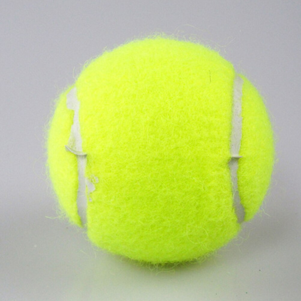 6PCS High Elasticity Tennis Balls Practice Tennis Balls Heavy Duty Tennis Balls For Sport Training Exercise