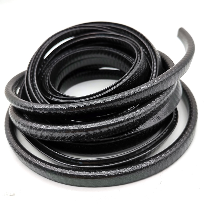 4.5M U-Stijl Auto Seal Strip Deur Rand Pinchweld Trim Stalen Insert Rubber