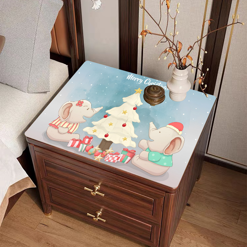 Animal Pattern Kitchen Tableware Dish Drying Mats Desk Drain Pad Heat Resistant Counter Top Mat: 45x70cm / green