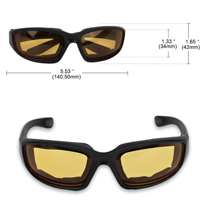 Universele Ski Motorfiets Bril Met Glazen Lens Retro Motorbril Vintage Beschermende Riding Bril