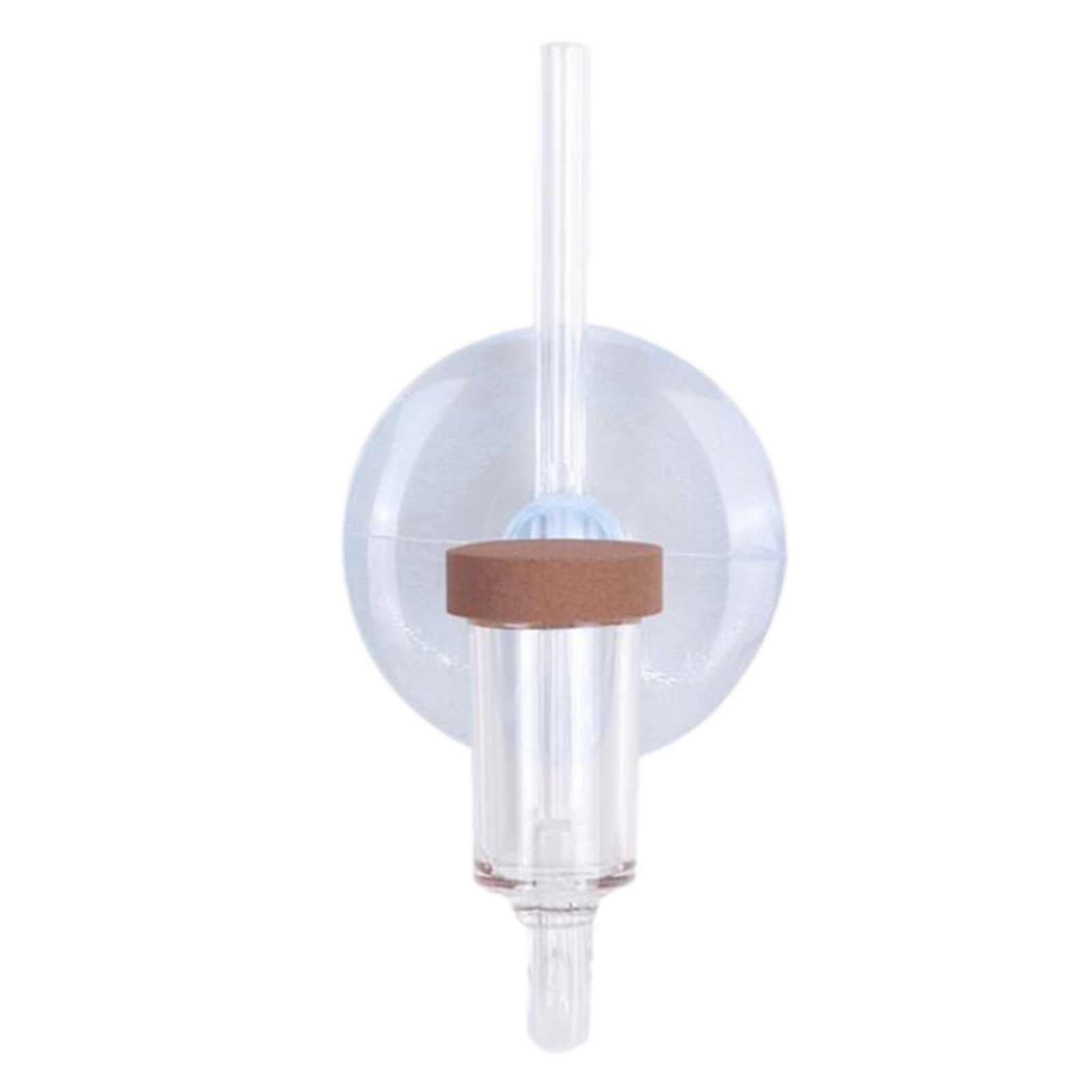 Acrylic Clear Aquarium CO2 Diffuser CO2 Dioxide Atomizer Check Valve Replacement Exchange Aquarium Plant Tank: M