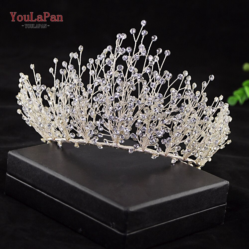 Youlapan HP193-S Bridal Tiara Voor Bruid Bruiloft Haar Kroon Meisjes Bruiloft Haaraccessoires Bruiloft Haar Sieraden Bruids Kroon