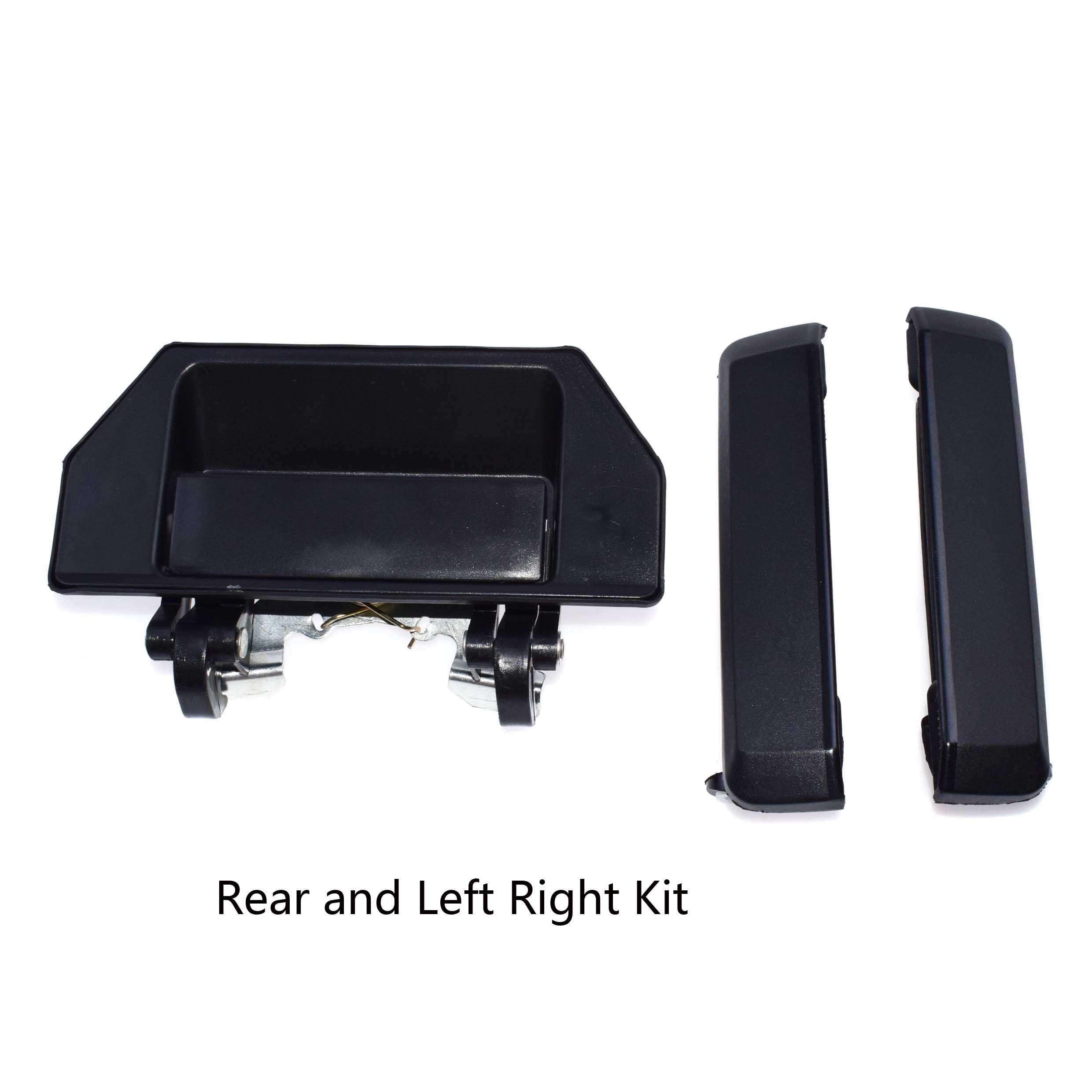 ISANCE Outside Outer Door Handle 8060701A10 8060601A10 &amp; Tailgate 9060601G01 For Nissan D21 Pickup Frontier Sentra Pathfinder: Rear Left Right Kit