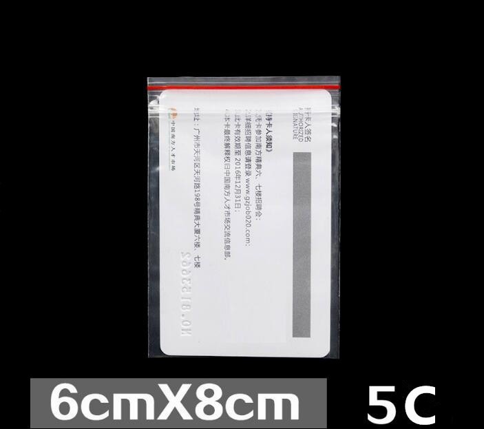 10 sizes Small Mini Zip lock Baggies Plastic Packaging Bags Transparent Plastic zipper bag ziplock Packing Storage Bags 100pcs