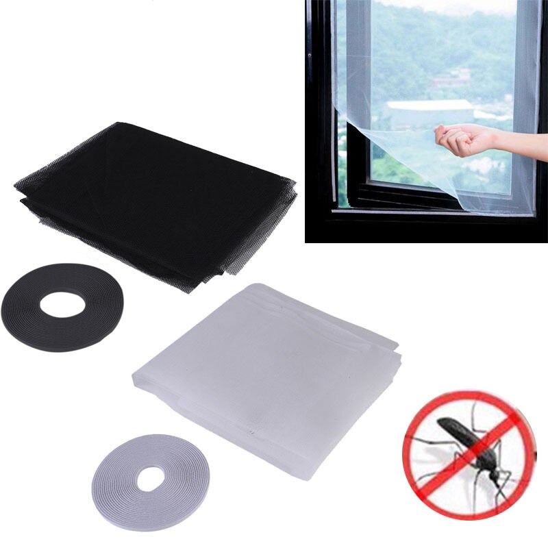 'The Best' DIY Magic Sticker Window Mesh Door Curtain Snap Net Guard Mosquito Fly Bug Insect 889