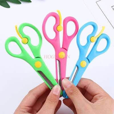 Kotisakset lasten sakset päiväkoti tee itse käsien turva monitoimi opiskelija taide muovisakset