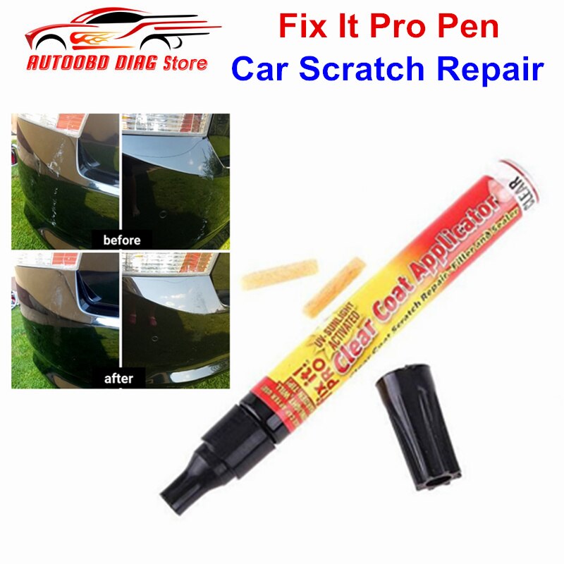 Auto-Styling Portable Fix It Pro Clear Car Scratch Repair Remover Pen Auto Verf Pen Simoniz Clear jas Toepassing
