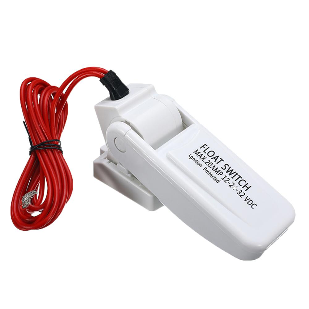 12V Automatische Elektrische Boot Marine Bilge Pomp Vlotterschakelaar Water Level Controller Dc Flow Sensor Schakelaar