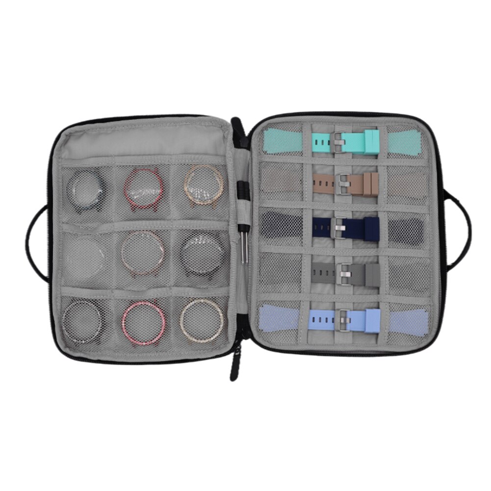 Multifunctionele Draagbare Slimme Horloge Band Opbergtas Organizer Duurzaam Horloge Band Houder Doos Outdoor Reizen Horlogeband Pouch