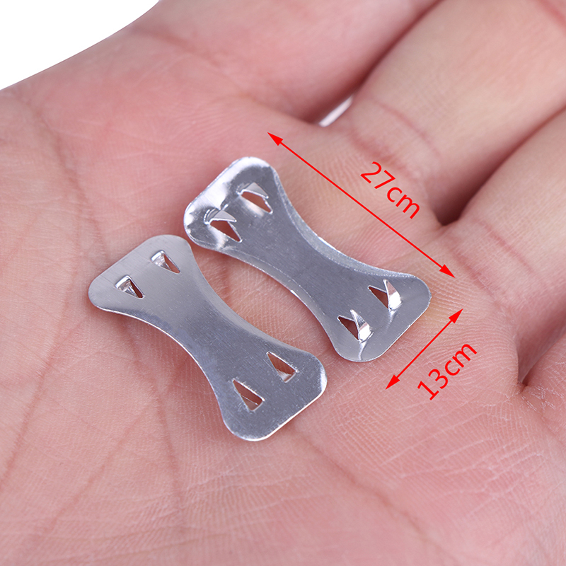 20 unids/set hebilla de vendaje elástico estilo Metal de aluminio Clip para vendas elásticas vendajes deportivos sujetar Clips con gancho