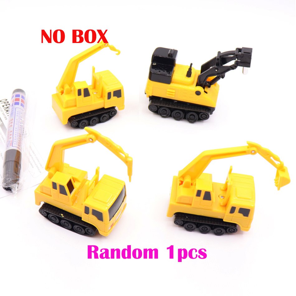 Techniek Voertuigen Truck Mini Magic Pen Inductieve Kinderen Truck Tank Speelgoed Auto Trekken Lijnen Inductie Spoor Auto: D01 Random No box