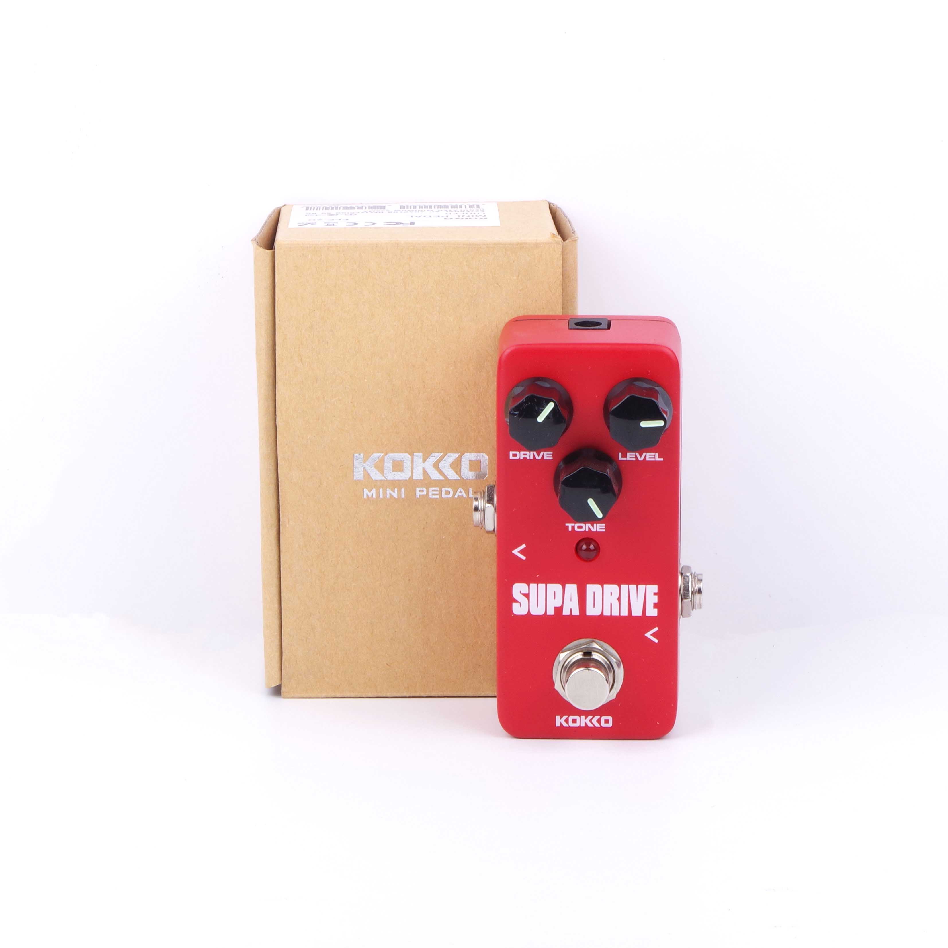 KOKKO Guitar Effects Pedal Chorus Compressor Overdrive Distortion Booster Vibe Vibrato Loop Reverb Phaser Tuner Guitar Pedal