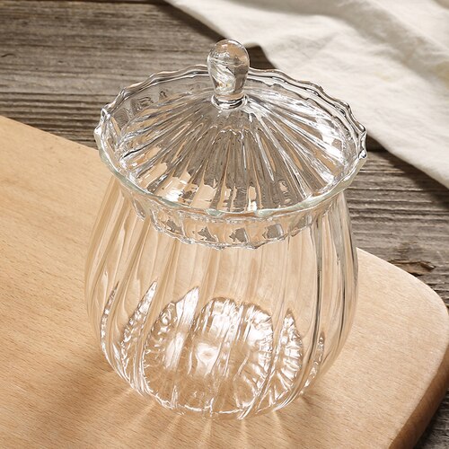 Retro varmebestandig glas juice kop stribet kaffekop gennemsigtig glas kaffekop tekande kan opvarmes: 2