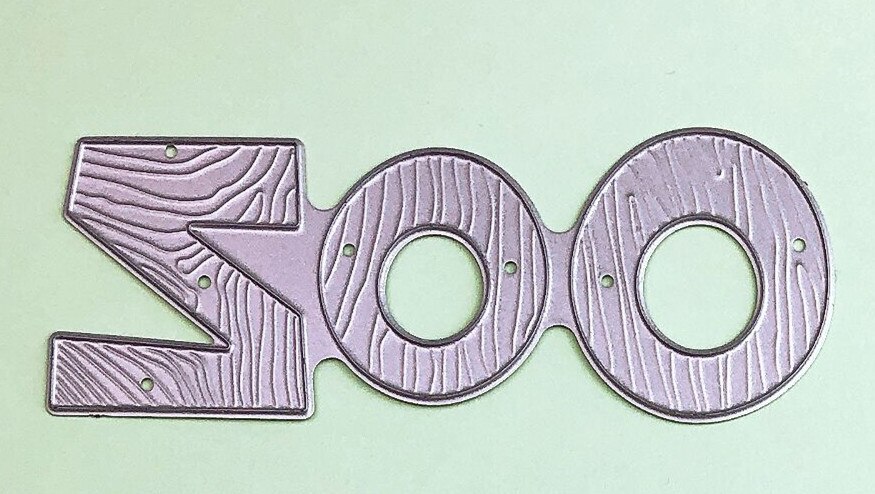 Tree Stump Dies Animal Metal Cutting Dies Scrapbooking Bird Butterfly Flower leaf Die Cut for DIY Paper Card Making: zoo die