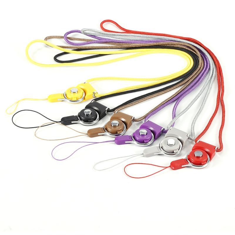 Lanière De Téléphone Réglable - Bandoulière Et Dragonne - Compatible Avec La Plupart Des Coques - Noir - TiMOVO - 4
