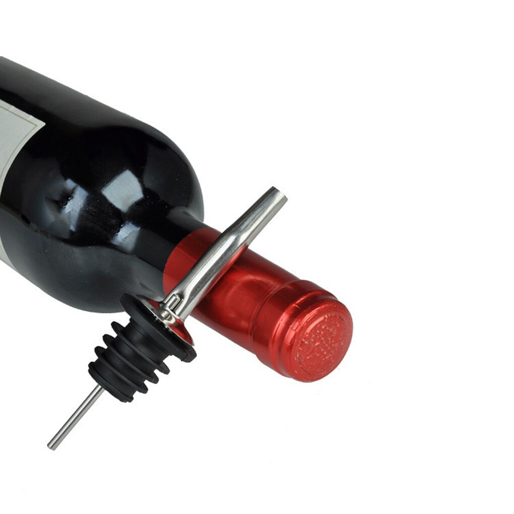 Stainless Steel Champagne Wine Bottle Stopper Portable Sealer Bar Stopper Wine Stopper Sparkling Wine Champagne Cap Dispenser