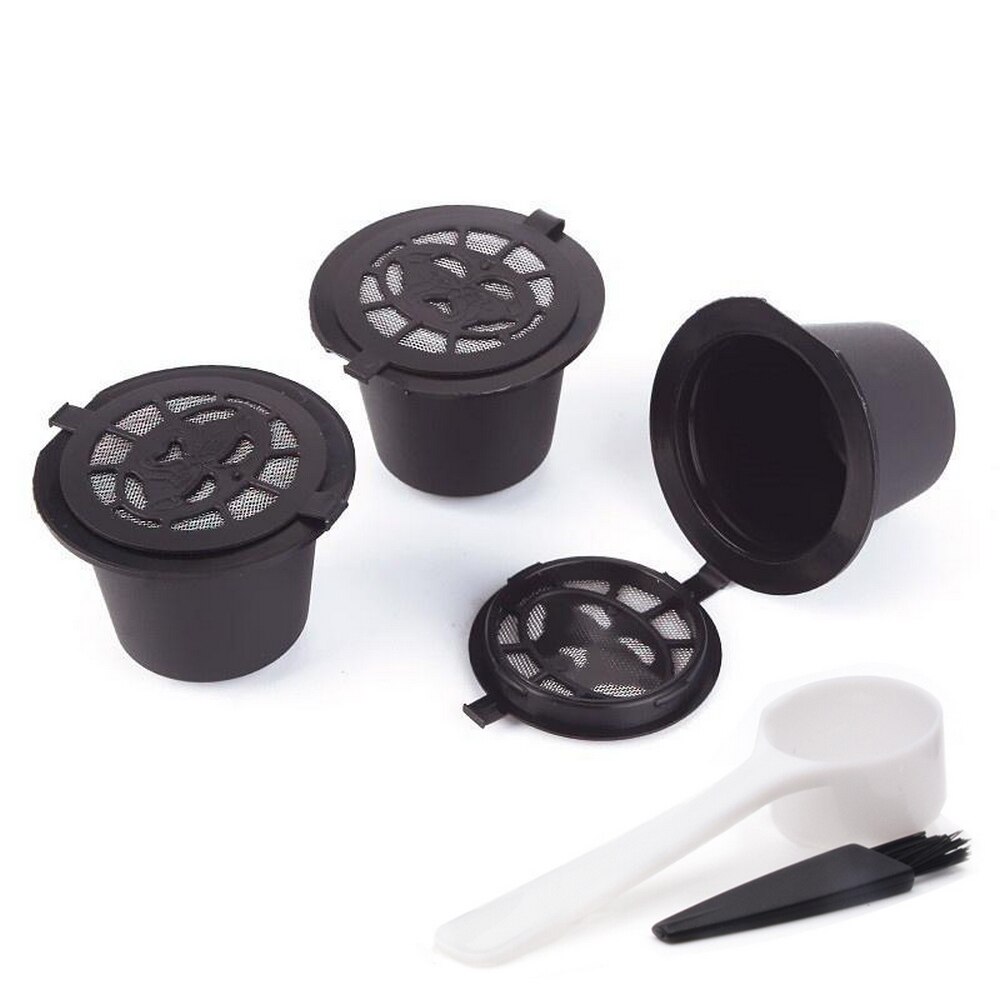 1/3/6 stuks koffie capsules nespresso navulbare capsules koffiefilter nestlé dolce gusto capsules herbruikbare café tools: 2 stuks