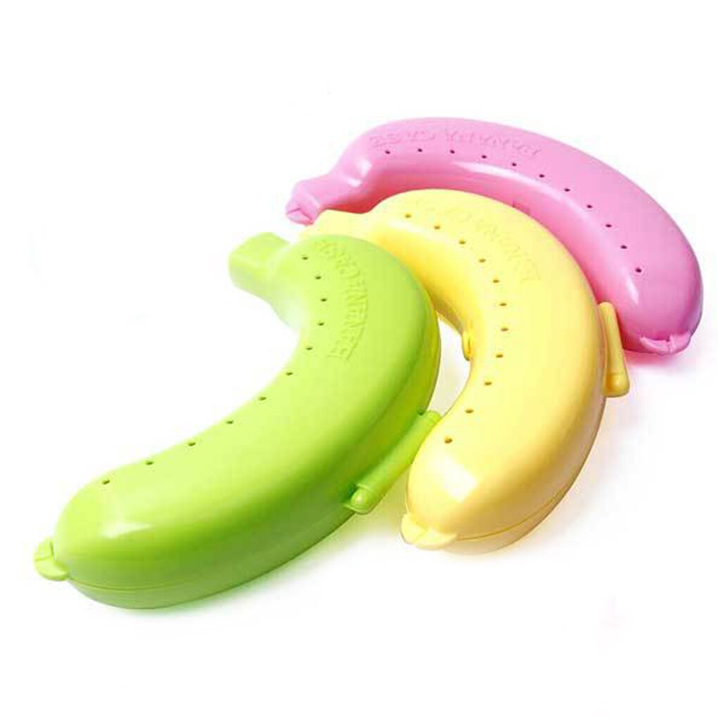 Fruit Banaan Protector Box Holder Case Lunch Container Opbergdoos Voor Kinderen Bescherm Fruit Case