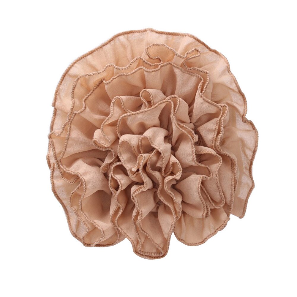Las nuevas mujeres de encaje Floral sombrero turbante India tapa musulmana sombreros redecilla gorra de quimio capó de flores gorro para mujer 902