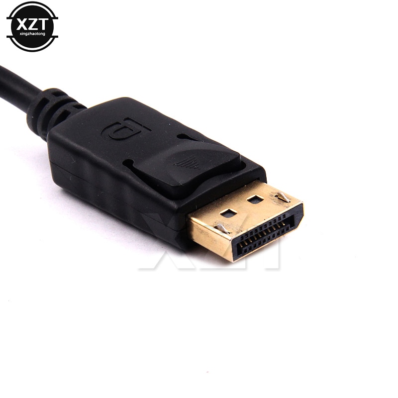 1080p DP to HDMI Adapter Display Port to HDMI Cable Displayport Adapter Converter Male to Female for HDTV Projector PC