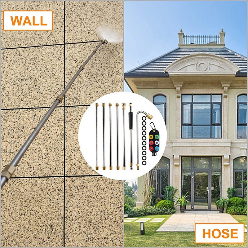 Pressure Washer Wand Extension, 90 Inch, Power Washer Lance with 1/4 inch Quick Connect, 4000 PSI