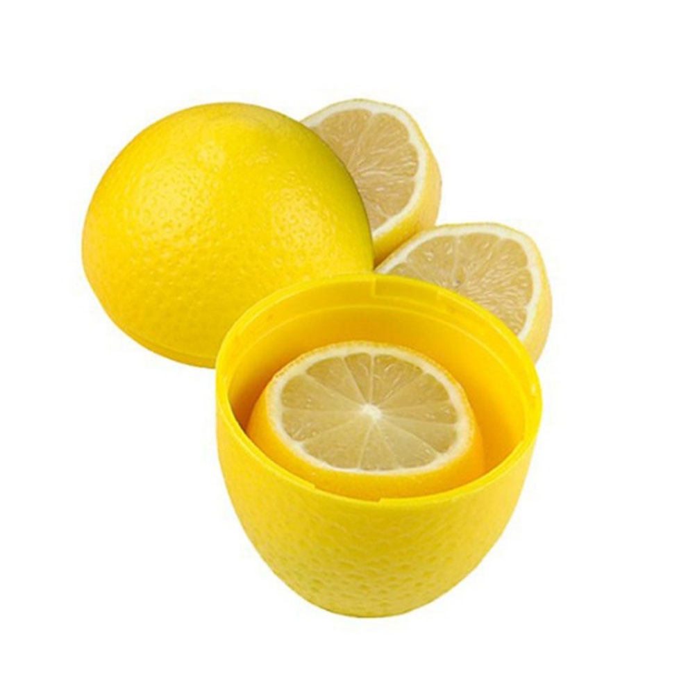 Verse Opbergdoos Lemon Lime Saver Plastic Container Houder Lamp Vormige Vochtig Diverse Voor Keuken Koelkast