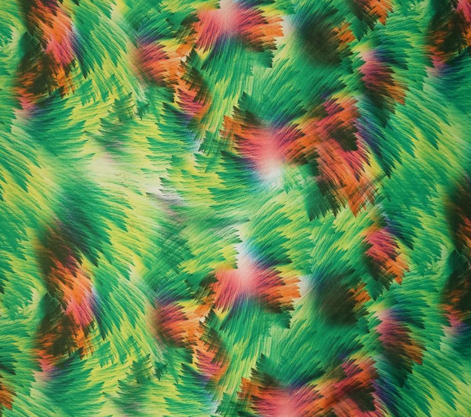 Fargemønster oxford stoff, kunst maleri farge pu belegg polyester oxford stoff. farge klut.