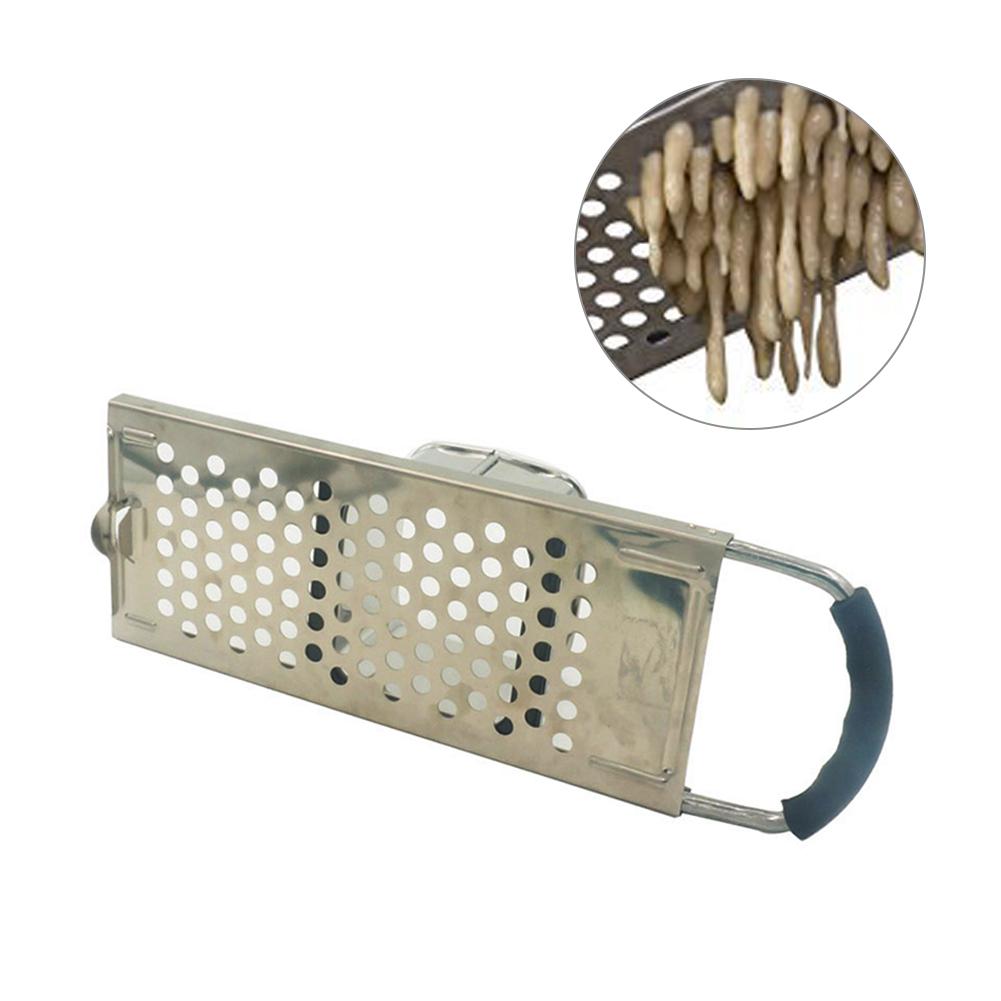 Stainless steel dough pusher dumpling machine hand push potato slicer labor-saving cut into uniform cucumber slicer