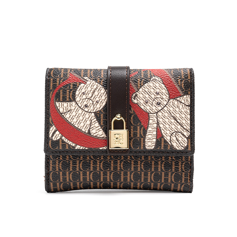 CH Premium Wallet Standard Wallet Women's Temperament Style Card Wallet Versatile Letter Print Walle