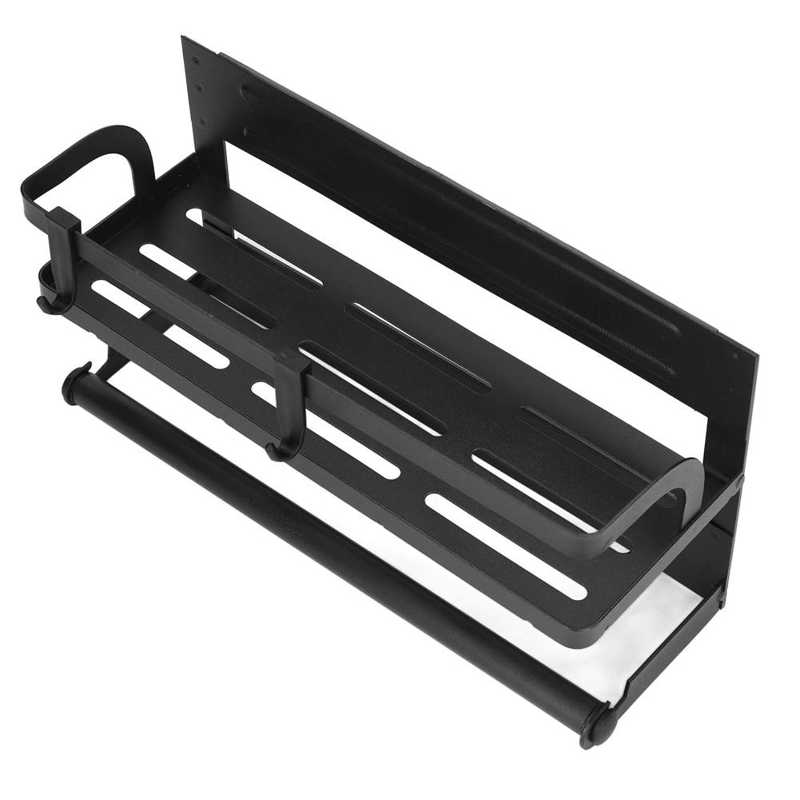 Kühlschrank Lagerung Regal Schmiedeeisen 1 Ebene Schlag Kostenloser Magnetische Gewürz Gestell für Salz für Gläser
