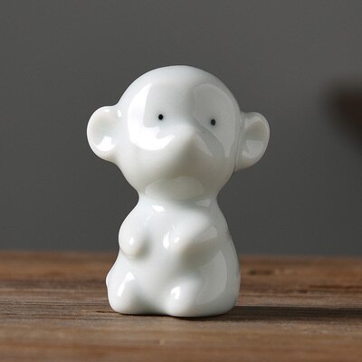 Porcelana China zodiacal, rata, buey, Tigre, conejo, dragón, serpiente, caballo, Cabra, mono, pollo, perro, cerdo, ruyao, mascota, elefante, giraff, China: Monkey