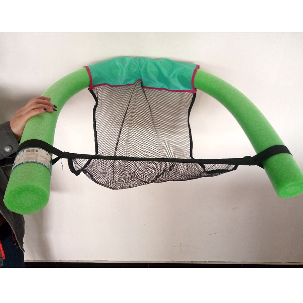 Floating Chair Swimming Pool Seats Pool Floating Bed Chair Pool Noodle Chair Rod for Children Learning Swimming (Red)