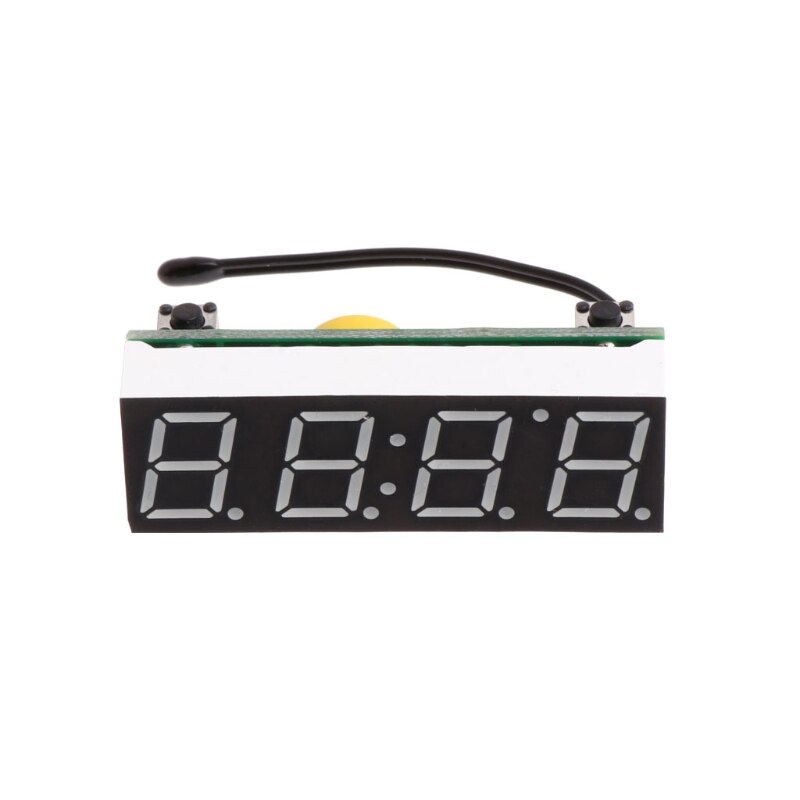 Car 3 in 1 LED DIY Digital Clock Temperature Voltage Module Electronic DC 5~30V R2LC