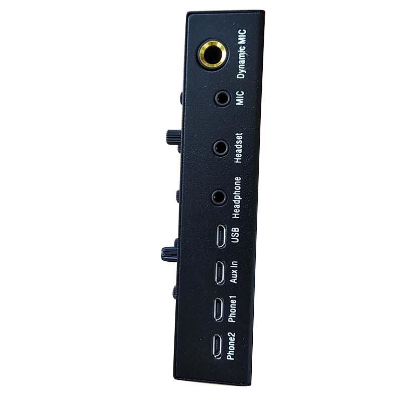 V8 micrófono de teléfono móvil tarjeta de sonido externa Usb en vivo para ordenador móvil o tarjeta de sonido de interfaz con Bluetooth