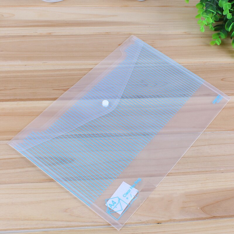 5 stk/parti høj kapacitet gennemsigtig arkivmappe  a4 til dokumenter  a4 dokumentpose klar arkivtaske kontorskolepapir