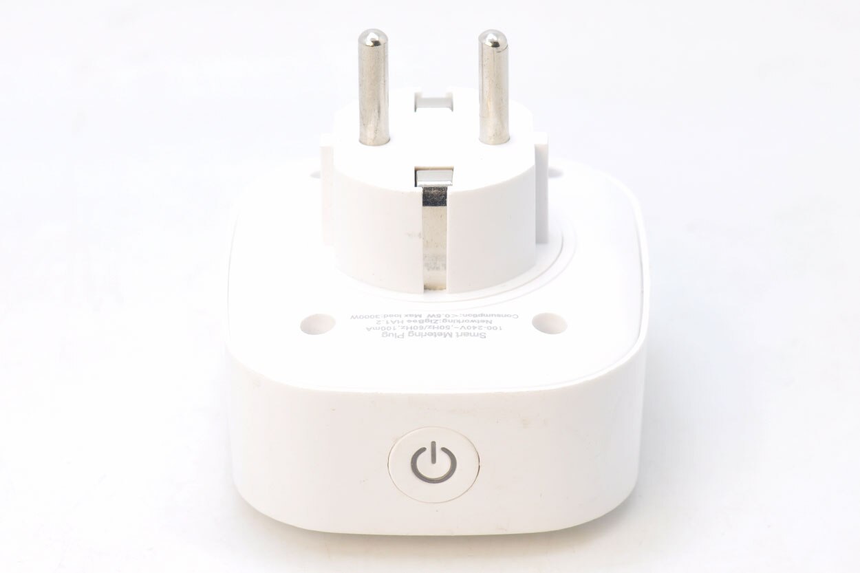 Smart Socket Wireless Zigbee Power Metering Plug EU Wall socket Control Power On off For Smart Home Device By App 3000W USED