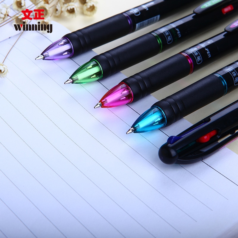2026 four color ink 4 in 1 ball pen business office stationery original pen advertising promotional pen