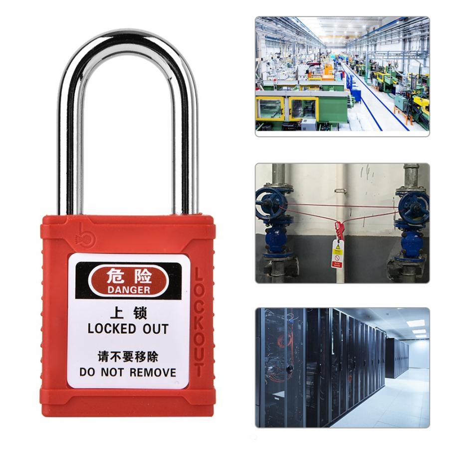 Engineering Safety Padlock Steel Beam Lockout Energy Isolation Lock Sturdy and Durable