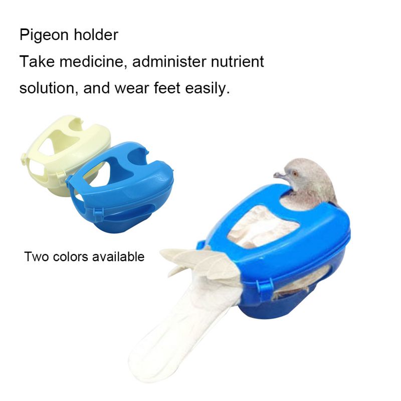 Pigeon Holder Pigeon Supplies Nutrient Solution Appliances Carrier Pigeon Eye Fixation With Foot Ring Durable Tools