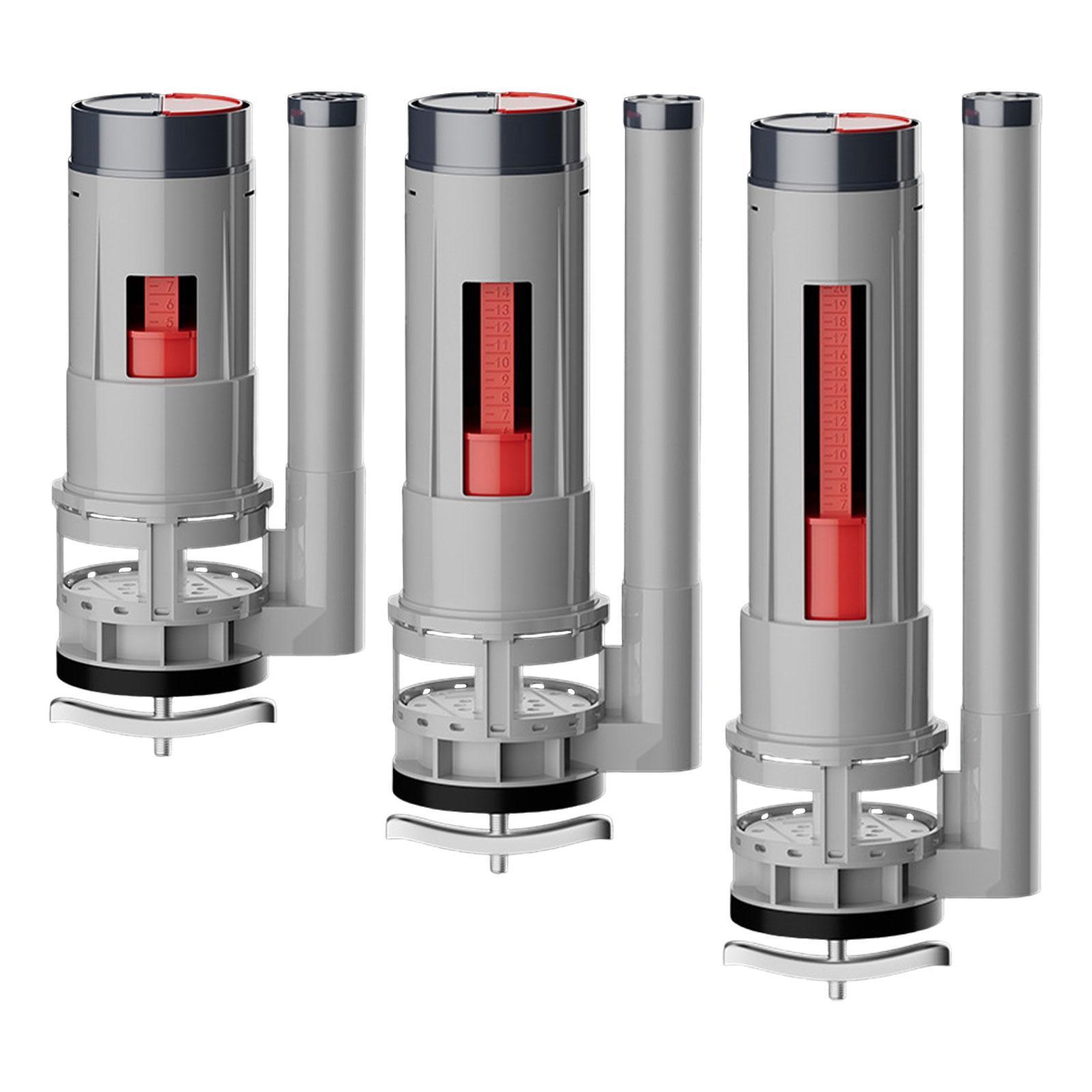 Toalettcistern spolventil universal toalett vattentank delar enkel installation vattenbesparande toalett avtappningsventil toalettdelar