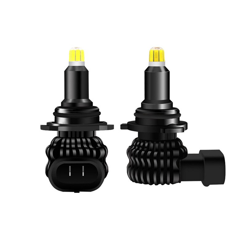 Auto fanless 3D 8 Sides CSP H11 H7 Led Car Lights H8 H1 HB3 9005 9006 9012 Fog Lamps 360 degree Near Far Light 12V diode lamps