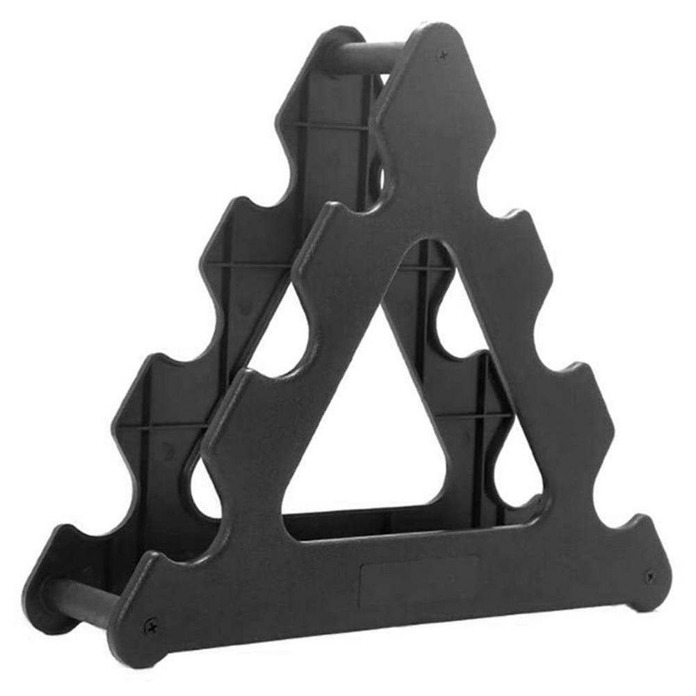Support d'haltères à 3 niveaux pour trépied, support de rangement Compact et pratique en ABS pour équipement de Fitness et de gymnastique, accessoires