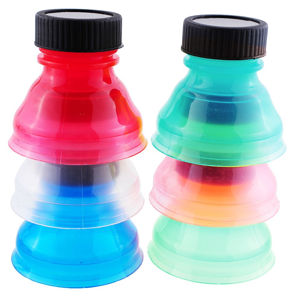 6Pcs /1Set Tops Snap On Pop Soda Can Bottle Caps Cover for cold cola drinks