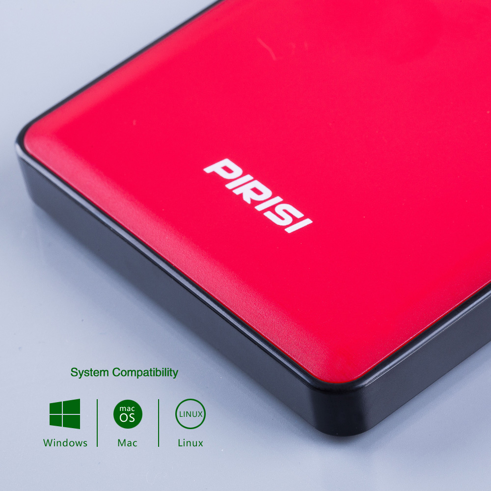 PIRISI HDD 2.5 ''Externe Harde Schijf USB3.0 2TB 1TB 500GB 320GB 250GB 160GB 120GB 80GB Opslag Draagbare Harde Schijf voor PC/Mac