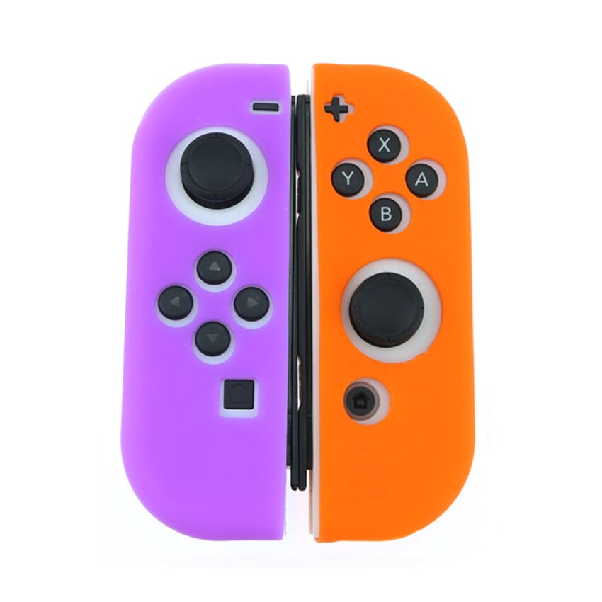 JCD Silicone Anti-Slip Skin Case For Switch NS JoyCon Rubber Soft Protective Shell Cover For Nintend Switch Joy-Con Controller: JI